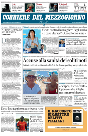 Cover of Corriere del Mezzogiorno (Puglia)