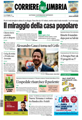 Cover of Corriere dell Umbria