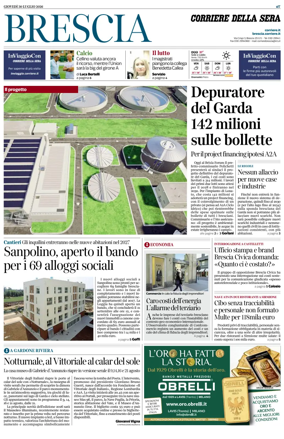 Cover of Corriere della Sera (Brescia)