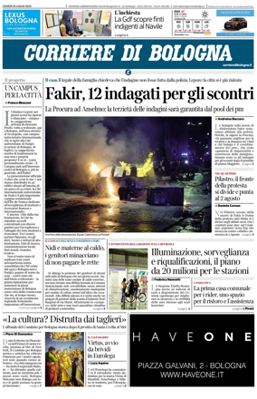 Cover of Corriere di Bologna