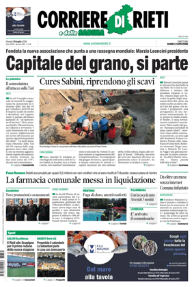Cover of Corriere di Rieti
