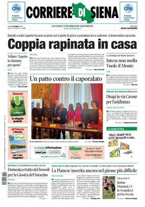 Cover of Corriere di Siena