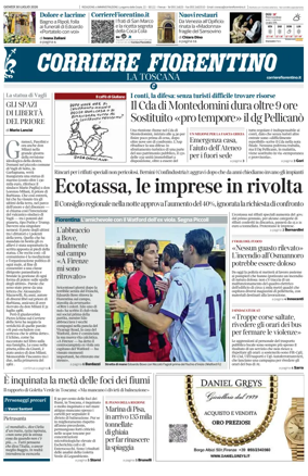Cover of Corriere Fiorentino