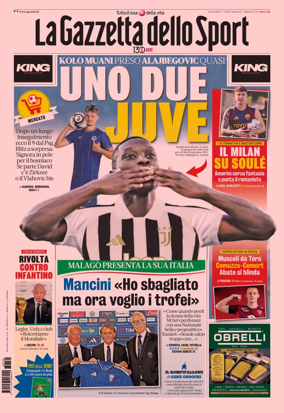 Cover of La Gazzetta dello Sport - Milano
