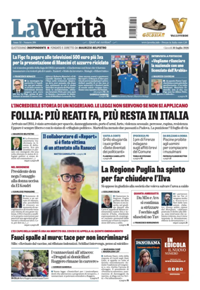 Cover of La Verita (Italia)