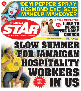 Cover of The Star (Jamaica)