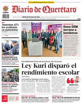 Cover of Diario de Queretaro