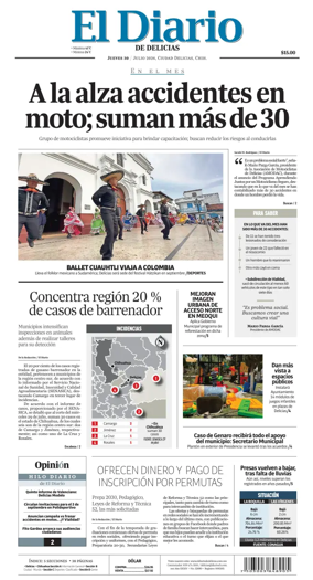Cover of El Diario de Delicias
