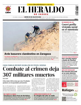 Cover of El Heraldo de Juarez