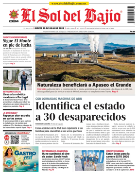 Cover of El Sol de Bajio