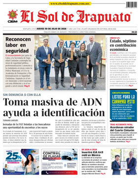 Cover of El Sol de Irapuato