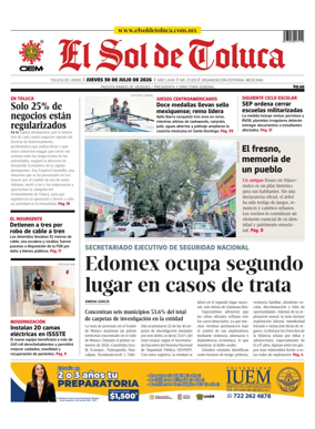 Cover of El Sol de Toluca