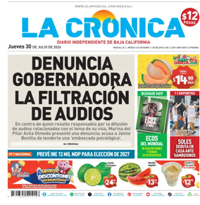Cover of La Cronica