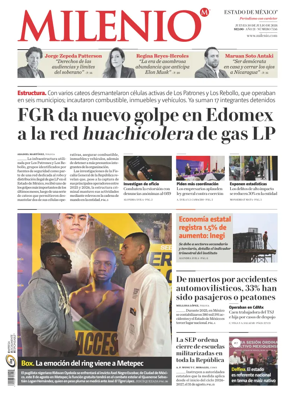 Cover of Milenio Edo de Mexico