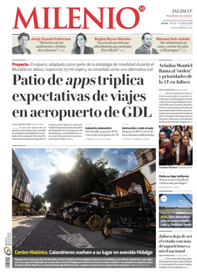 Cover of Milenio Jalisco
