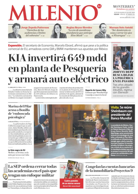Cover of Milenio Monterrey