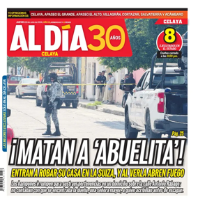 Cover of Periodico Al Dia (Celaya)