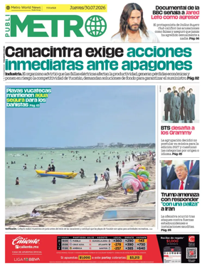 Cover of Publimetro Merida
