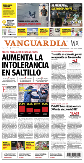 Cover of Vanguardia