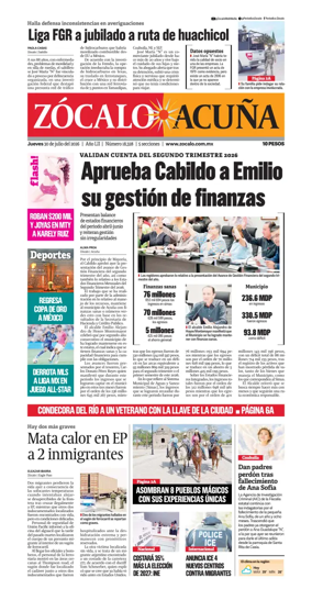 Cover of Zocalo Acuna