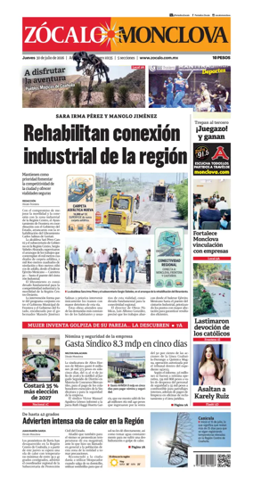 Cover of Zocalo Monclova