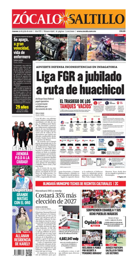 Cover of Zocalo Saltillo