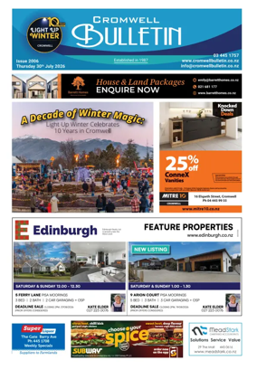 Cover of Cromwell Bulletin