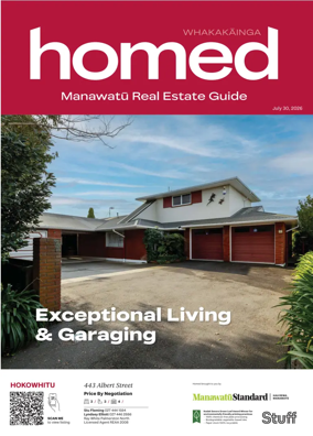 Cover of Homed Manawatu Standard
