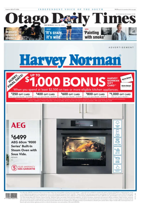 Cover of Otago Daily Times