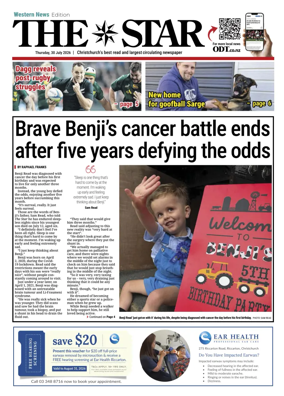 Cover of The Star (Christchurch)