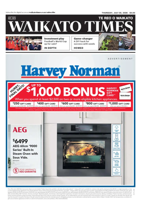 Cover of Waikato Times