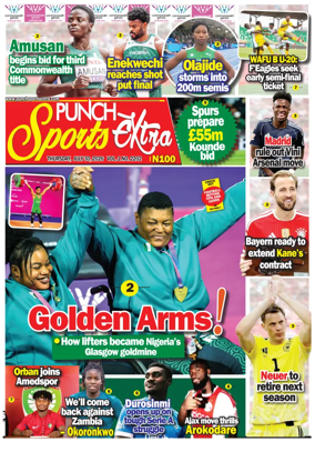 Cover of Punch Sports Extra