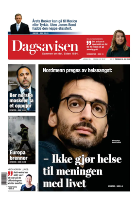 Cover of Dagsavisen