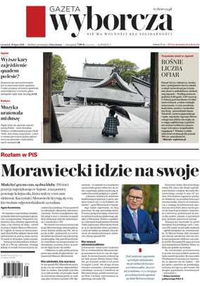 Cover of Gazeta Wyborcza