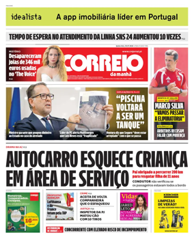 Cover of Correio da Manha