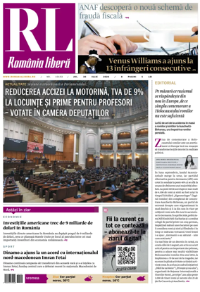 Cover of Romania Libera