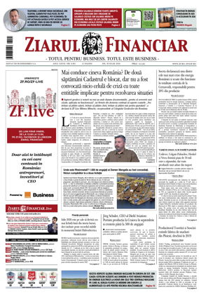 Cover of Ziarul Financiar