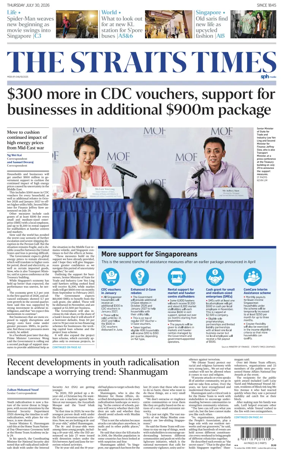 Cover of The Straits Times