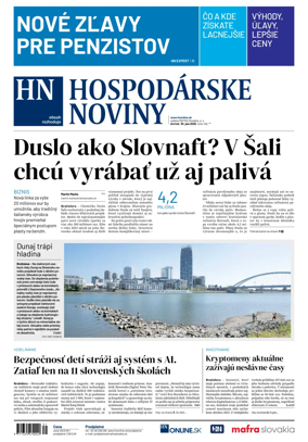 Cover of Hospodarske noviny