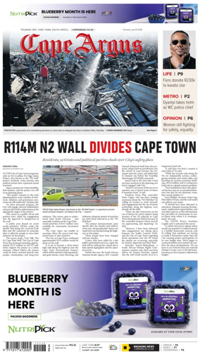 Cover of Cape Argus
