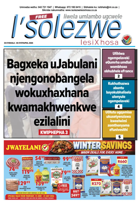 Cover of Isolezwe lesiXhosa