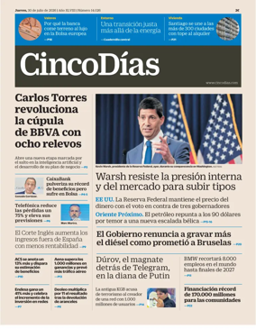 Cover of Cinco Dias