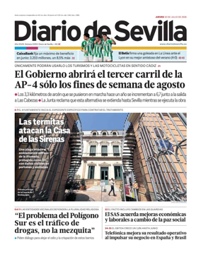 Cover of Diario de Sevilla