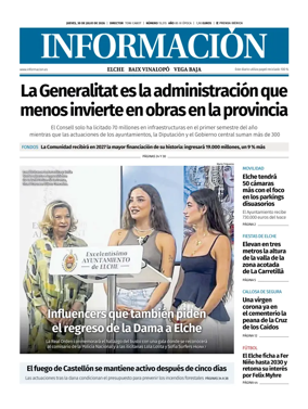 Cover of Diario Informacion (Elche y Vega Baja)