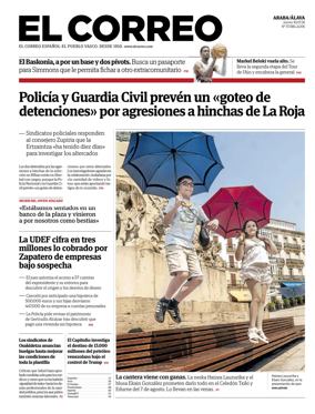 Cover of EL Correo (Alava)
