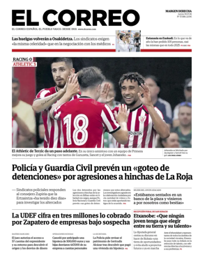 Cover of El Correo (Margen derecha)