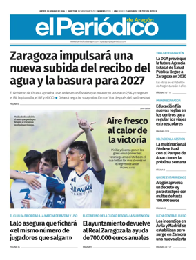 Cover of El Periodico Aragon