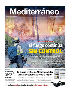 Cover of El Periodico Mediterraneo