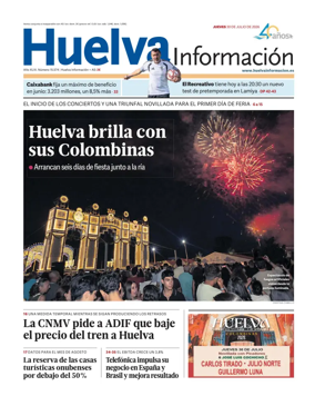 Cover of Huelva Informacion