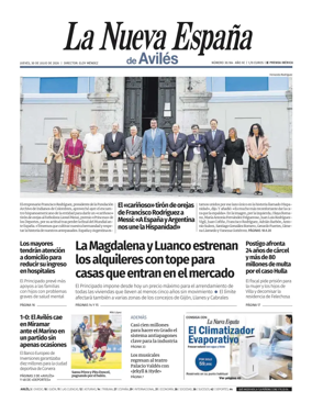 Cover of La Nueva Espana (Aviles)